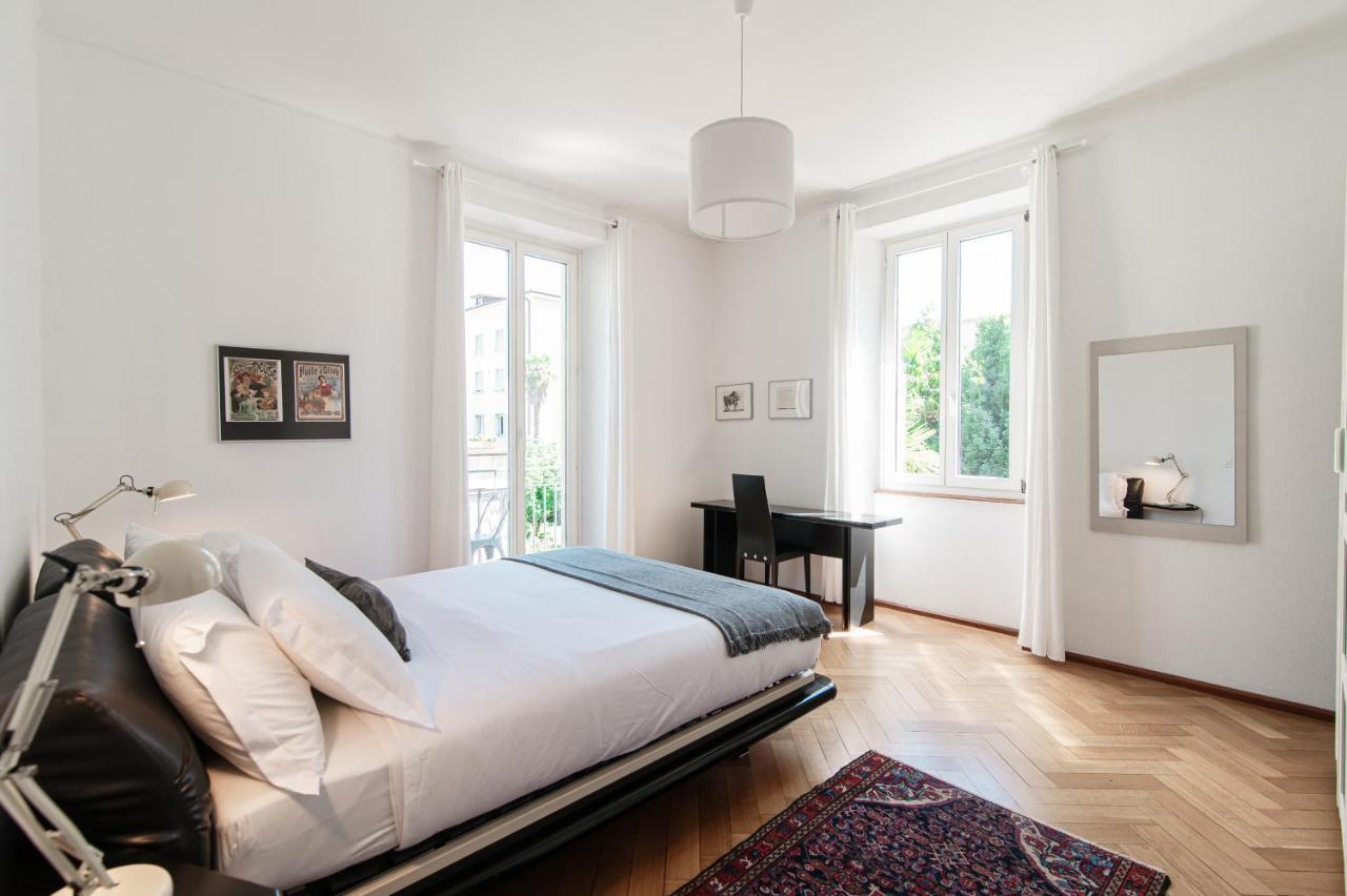 Giuka Apartment By Quokka 360 - Close To The Station Massagno Exteriör bild