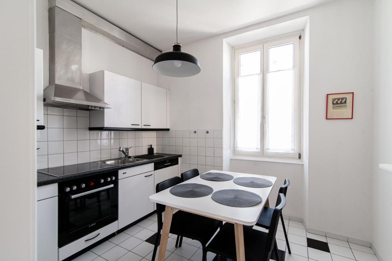 Giuka Apartment By Quokka 360 - Close To The Station Massagno Exteriör bild